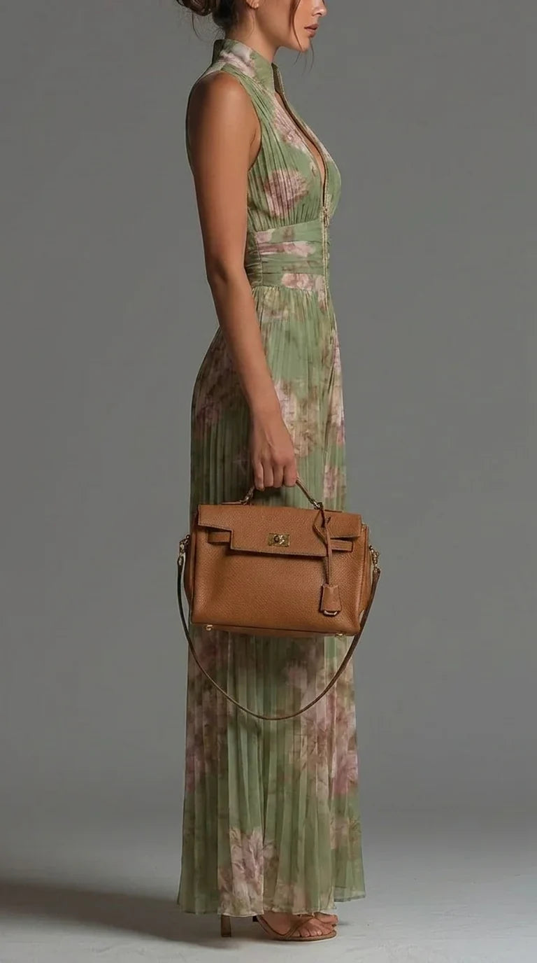 Naelle - Jumpsuit in Chiffon a Gamba Larga