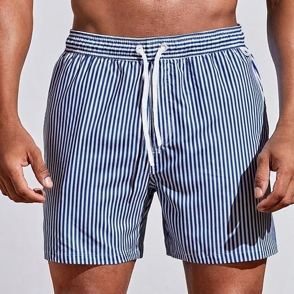 Vince - Pantaloni corti estivi a righe
