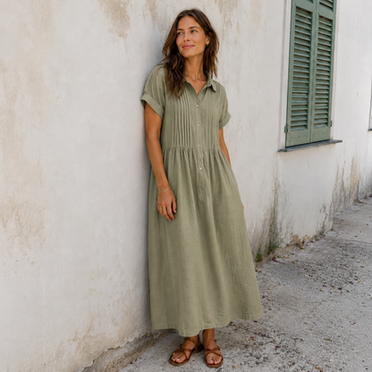 Milagros - Abito lungo in cotone