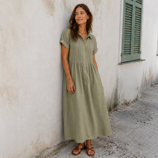 Milagros - Abito lungo in cotone