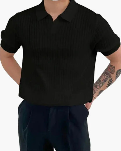 Micah - Polo in Mesh a Righe