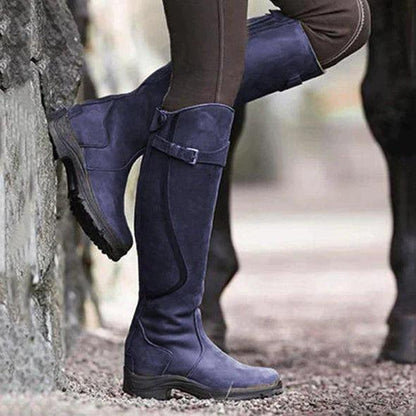 Lavinia - Stivali da equitazione impermeabili in pelle vegana